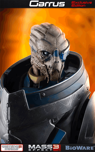Illustration for article titled Relive Your Mass Effect Romance With 21 Inches Of Hot Garrus Statue